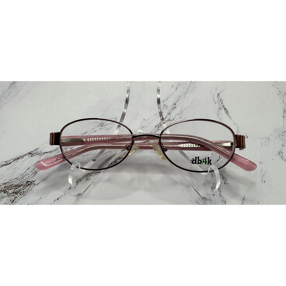 DB4K By Europa-Kids Eyeglasses-Pixel C1-Pink/Multi-Size 43-15-120 New w/Case